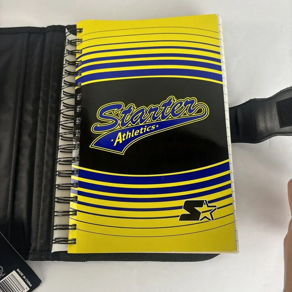 Vintage Starter Notebook in Nylon Folio with Hook Loop Closure